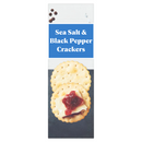 Sea Salt & Black Pepper Crackers 185g