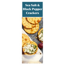 Sea Salt & Black Pepper Crackers 185g
