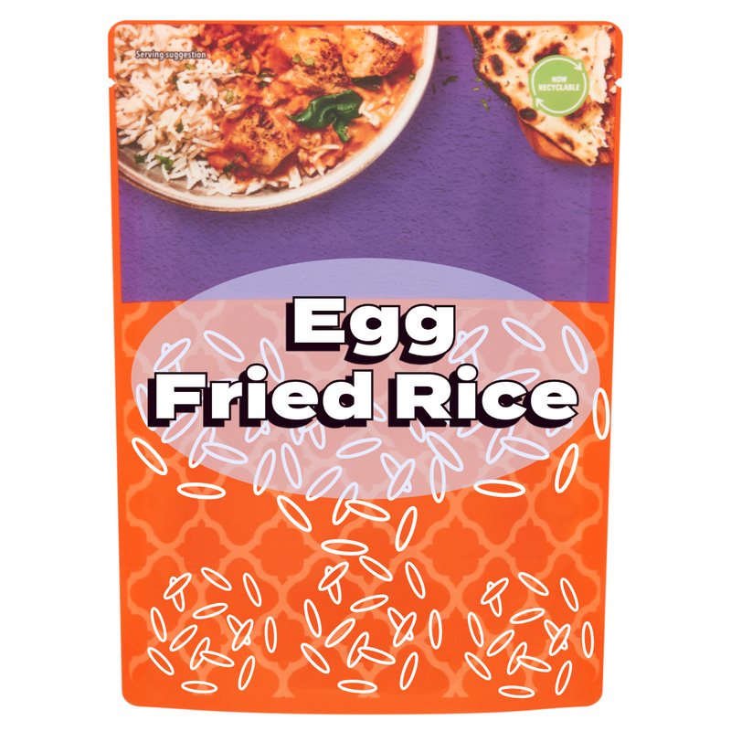 Microwave Egg Fried Rice 250g [Retailer's Own Brand]