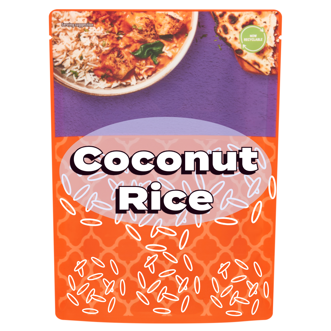 Microwave Coconut Rice 250g  [Retailer's Own Brand]