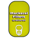 Mackerel Fillets in Olive Oil 125g