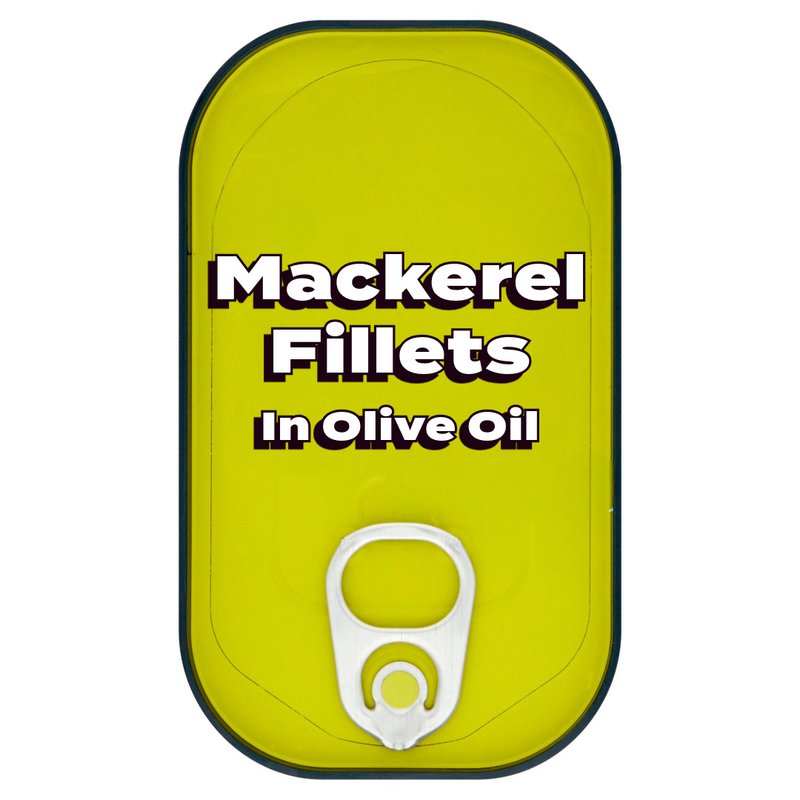 Mackerel Fillets in Olive Oil 125g