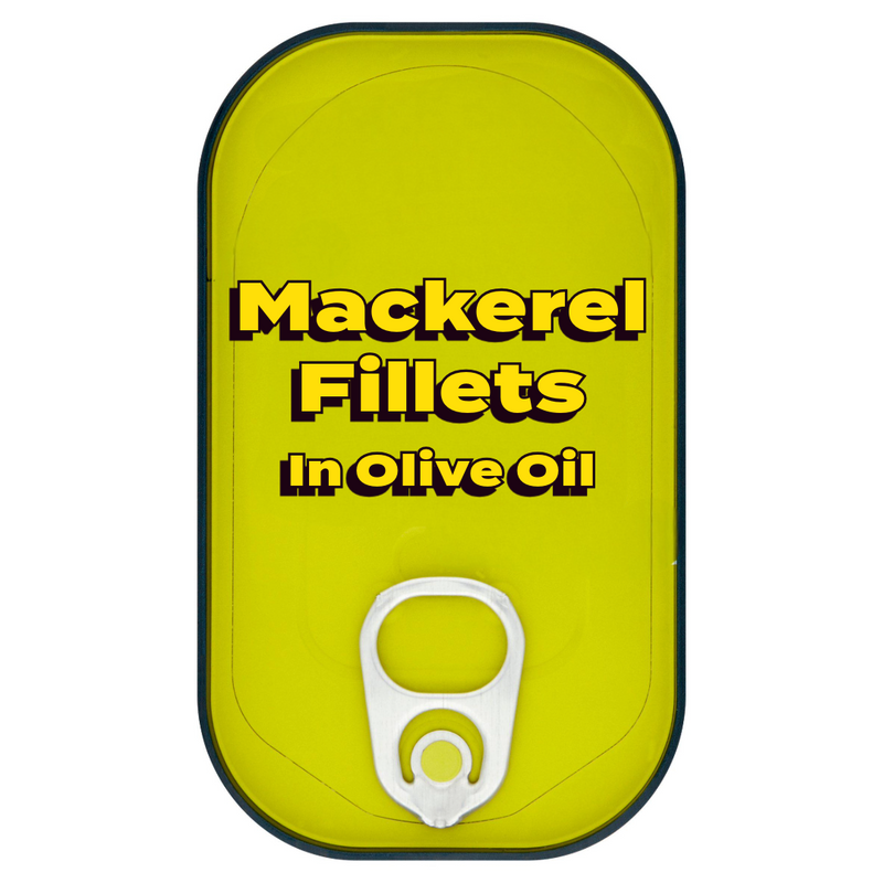 Mackerel Fillets in Olive Oil 125g