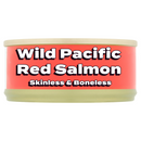 Wild Pacific Red Salmon Skinless & Boneless 105g