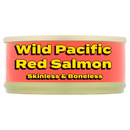 Wild Pacific Red Salmon Skinless & Boneless 105g