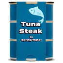 Tuna Steak in Spring Water 3x120g