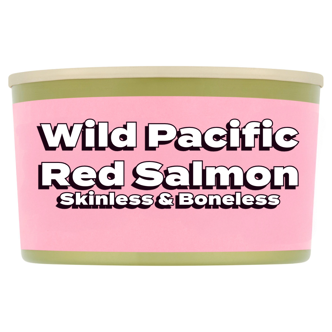 Wild Pacific Red Salmon, Skinless & Boneless 170g