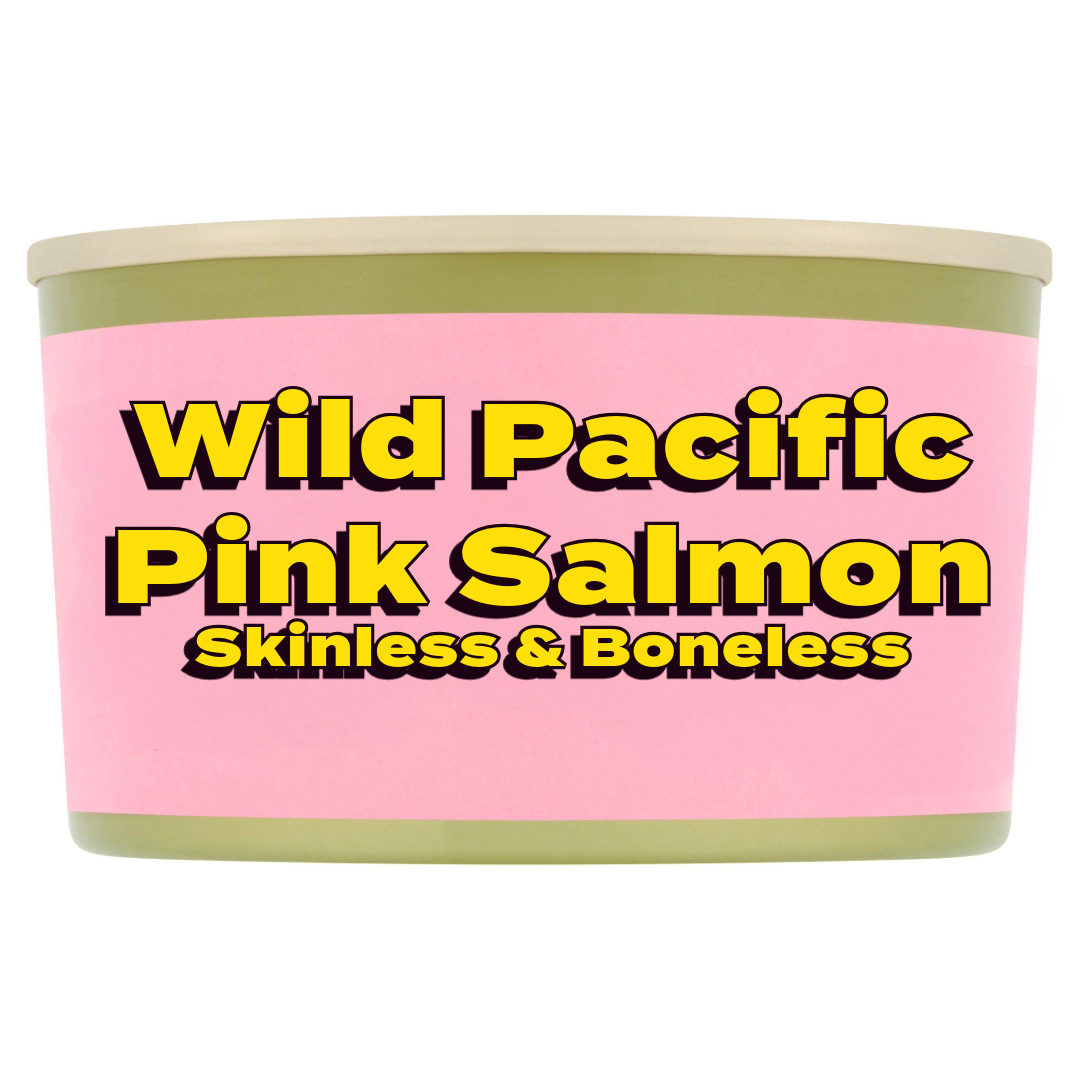 Wild Pacific Pink Salmon Skinless & Boneless 170g