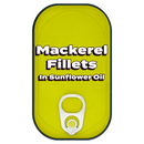 Mackerel Fillets in Sunflower Oil 125g