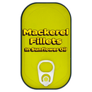 Mackerel Fillets in Sunflower Oil 125g