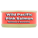 Wild Pacific Pink Salmon, Skinless & Boneless 105g