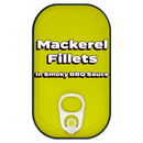Mackerel Fillets in Smoky BBQ Sauce 125g