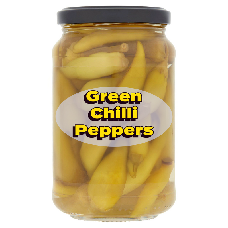 Green Chilli Peppers 310g