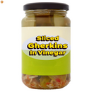 Sliced Gherkins in Vinegar 340g