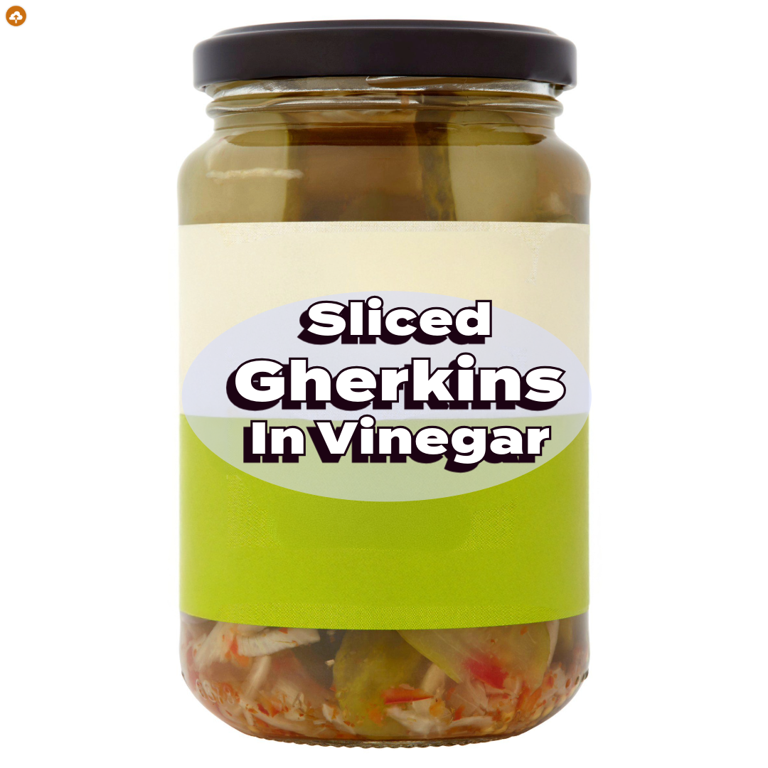 Sliced Gherkins in Vinegar 340g