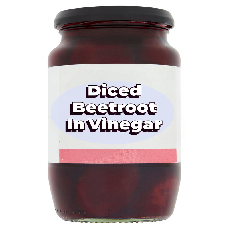 Diced Pickled Beetroot in Vinegar 340g