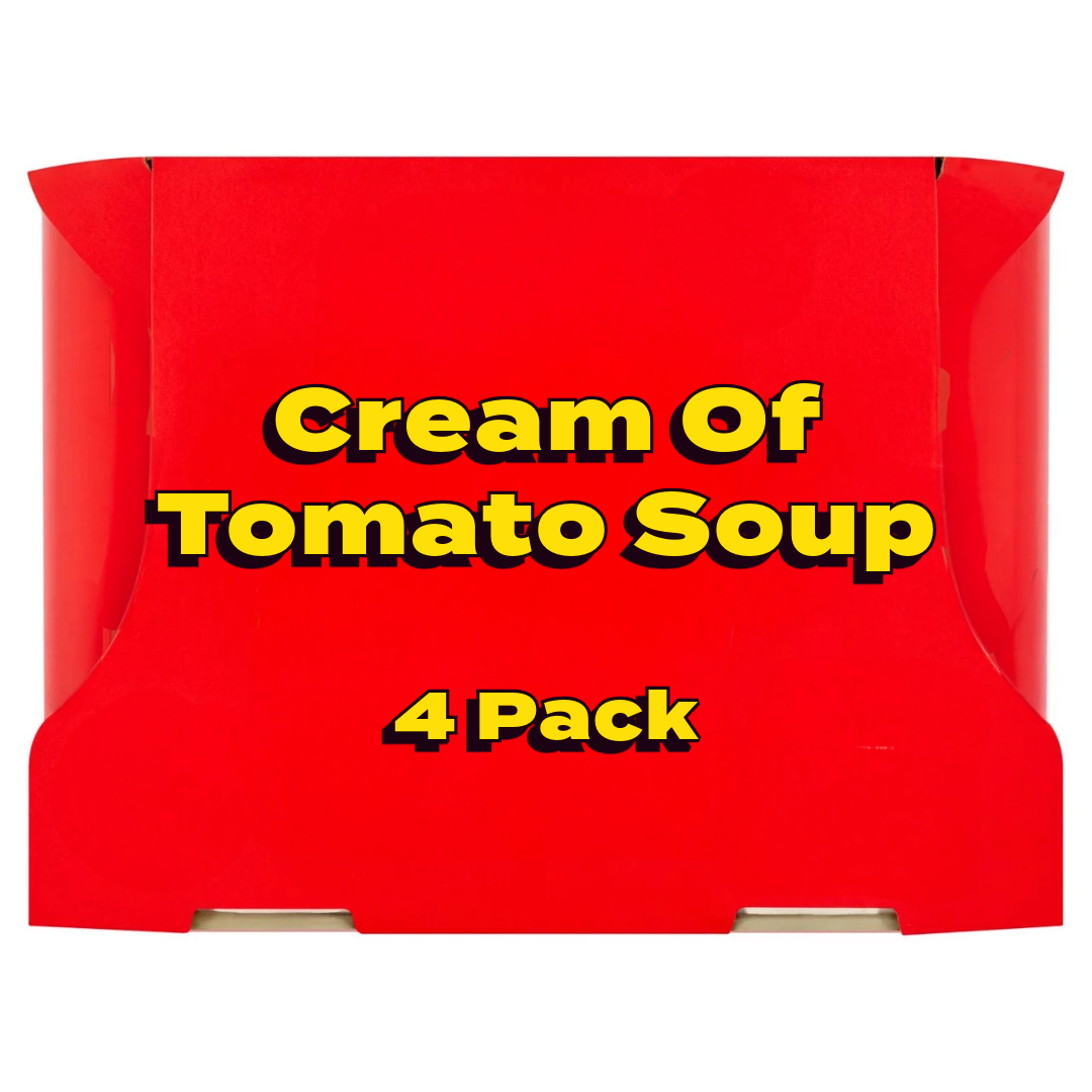 Cream Of Tomato Soup 4x400g [Retailer's Own Brand]