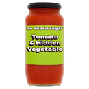 Tomato & Hidden Veg Pasta Sauce No Added Sugar 500g