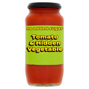 Tomato & Hidden Veg Pasta Sauce No Added Sugar 500g