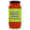 Tomato & Herb Bolognese Lighter Pasta Sauce 500g