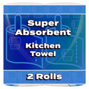 Super Absorbent Kitchen Towel x2 Rolls