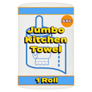 Jumbo Kitchen Roll Towel (SSC) x1 Roll [Retailer's Own Brand]