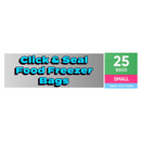 Food & Freezer Bags Small Reseal x25 Bags