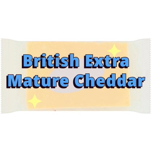 British Extra Mature Cheddar Cheese 400g