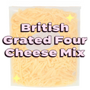 British Grated Four Cheese Mix 250g
