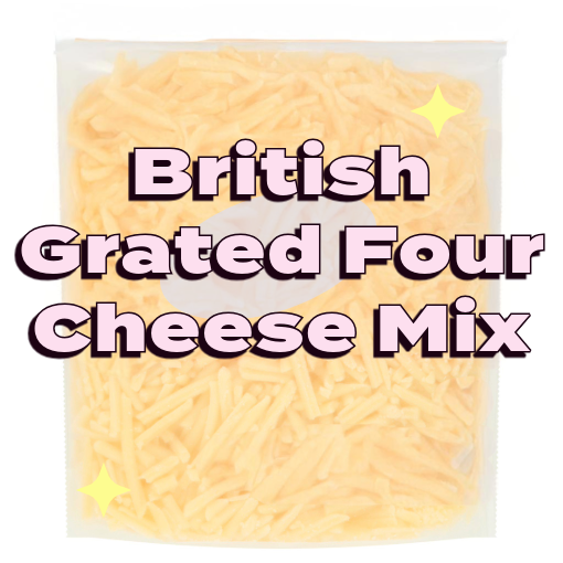 British Grated Four Cheese Mix 250g