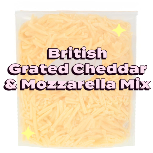 British Grated Cheddar & Mozzarella Mix 250g