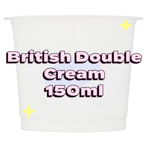 British Fresh Double Cream 150ml