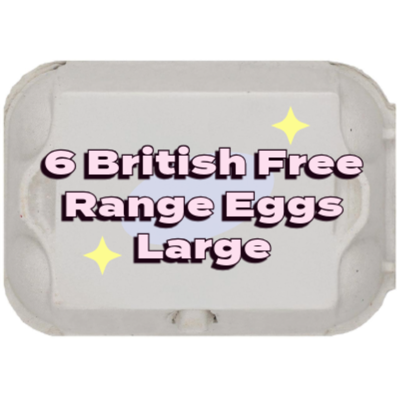 British Large Free Range Eggs x6