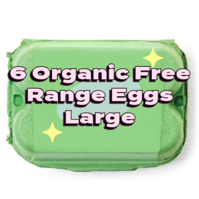 British Large Free Range Eggs x6 [Retailer's Own Brand]
