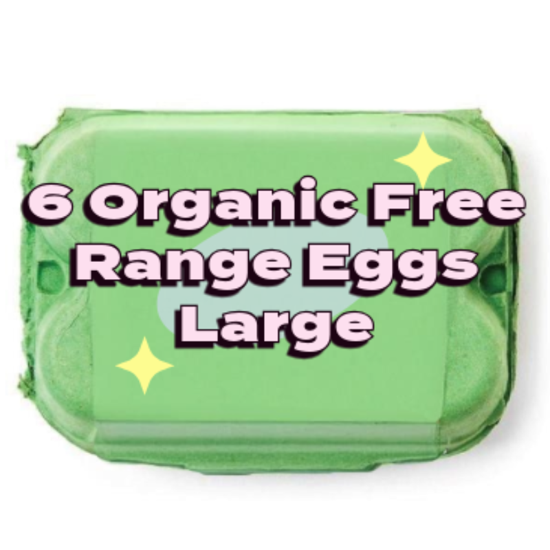 British Large Free Range Eggs x6