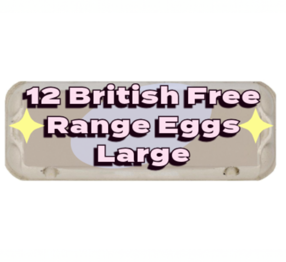 British Large Free Range Eggs x12 [Retailer's Own Brand]