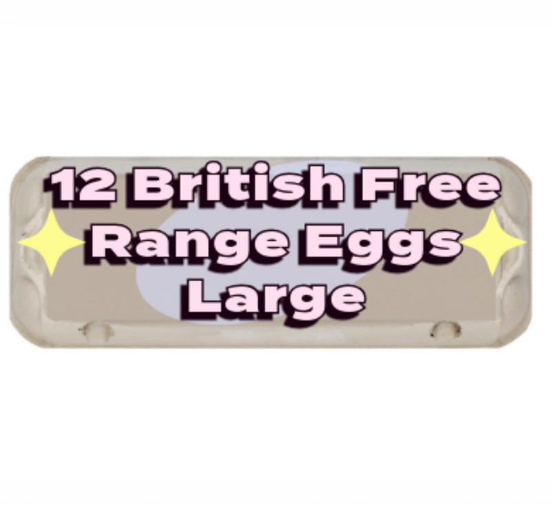 British Large Free Range Eggs x12