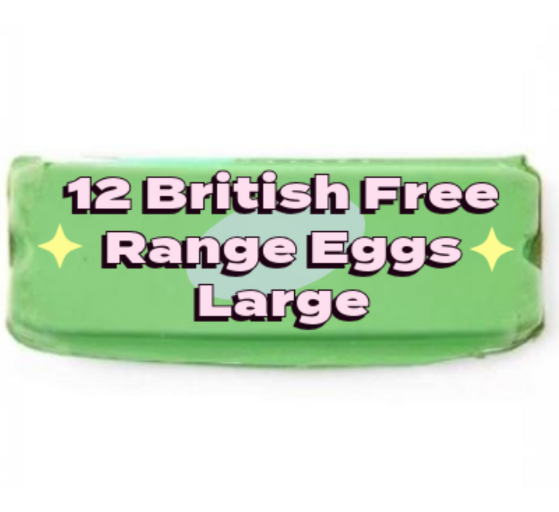 British Large Free Range Eggs x12