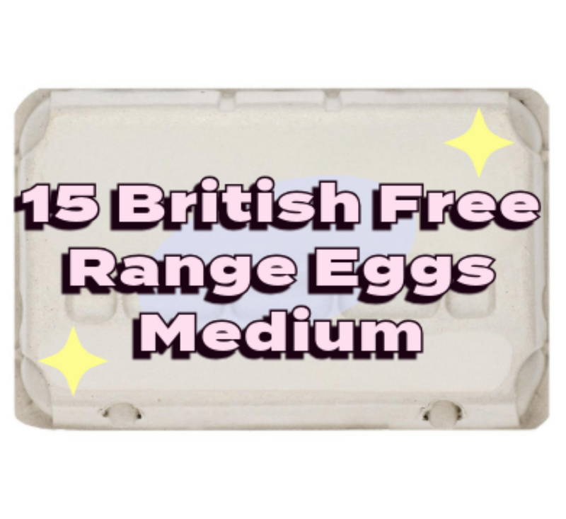 British Free Range Medium Eggs x15