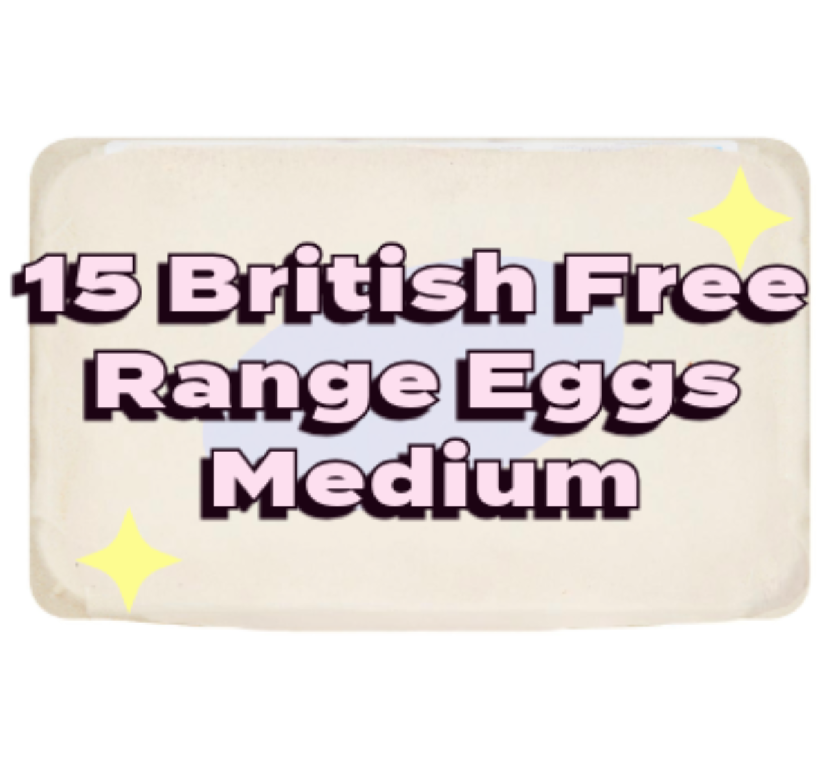 British Free Range Medium Eggs x15 [Retailer's Own Brand]