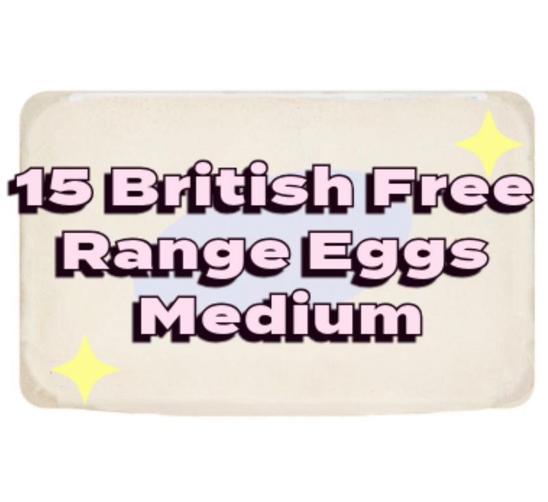 British Free Range Medium Eggs x15