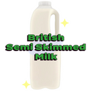 British Semi Skimmed Milk 1.13L / 2 Pints