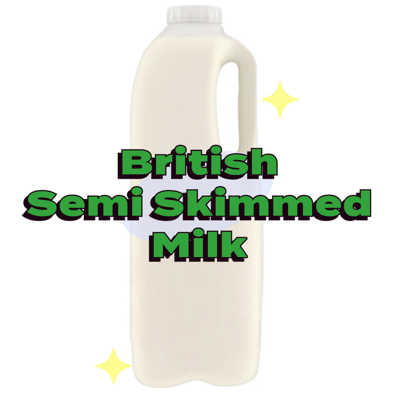 British Semi Skimmed Milk 1.13L / 2 Pints