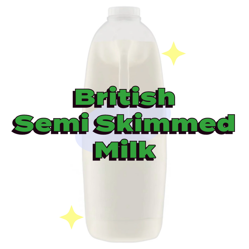 British Semi Skimmed Milk 2.27L / 4 Pints