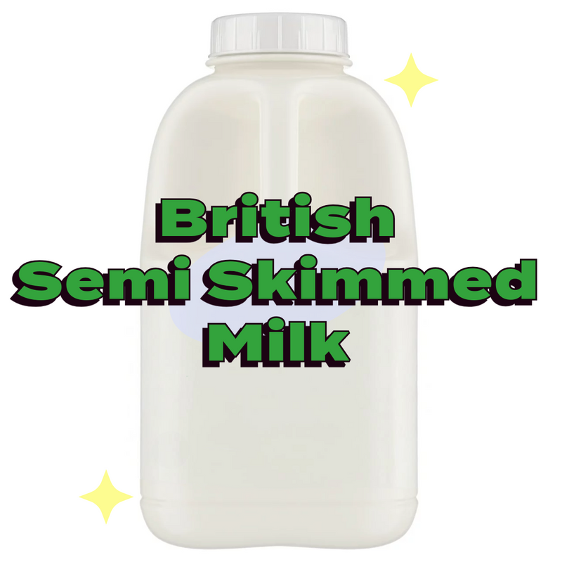 British Semi Skimmed Milk 568Ml / 1 Pint