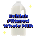 British Filtered Whole Milk 2 Litre
