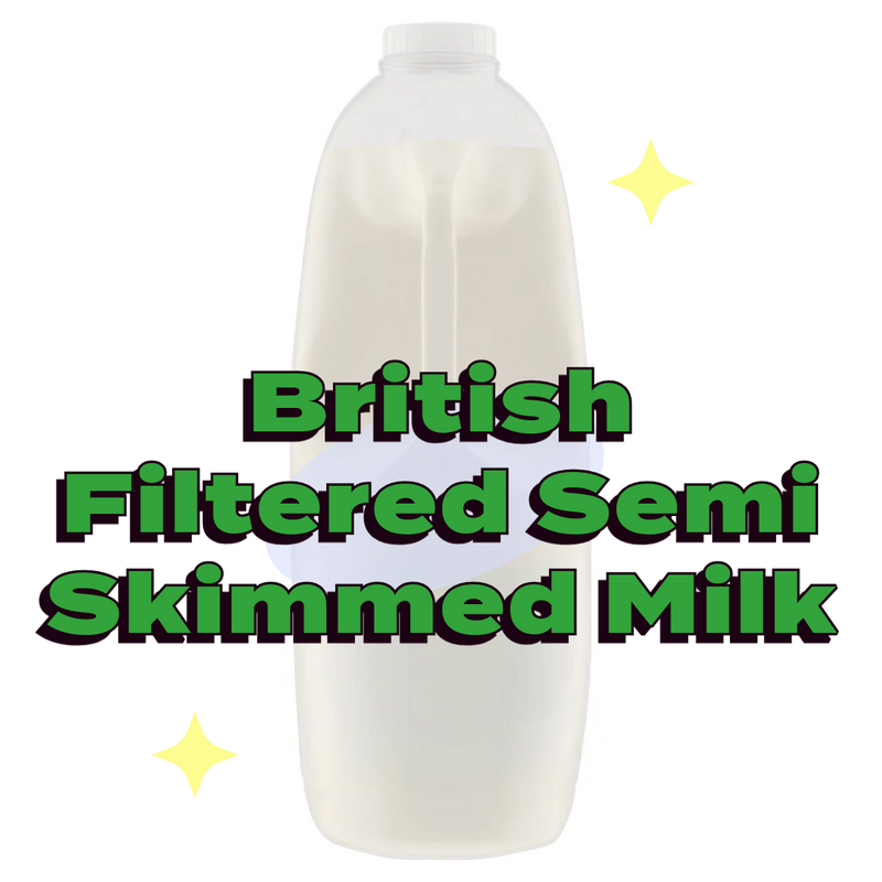 British Filtered Semi Skimmed Milk 2 Litre