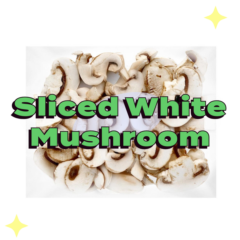 Sliced White Mushrooms 250g