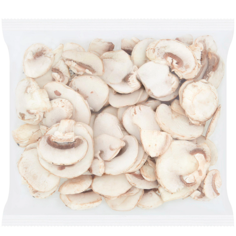 Sliced White Mushrooms 250g