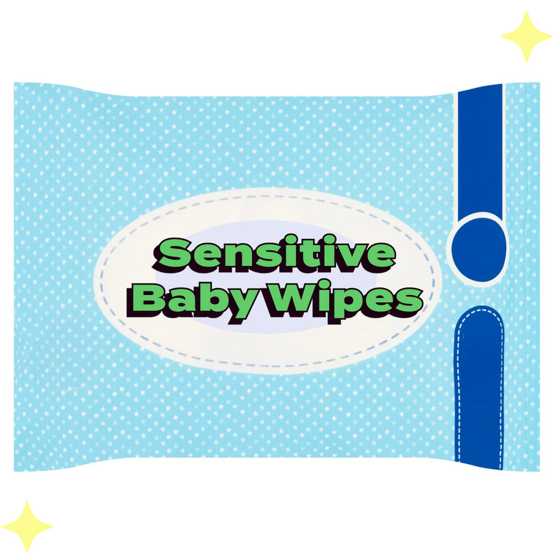 Sensitive Fragrance Free Baby Wipes 60 Per Pack